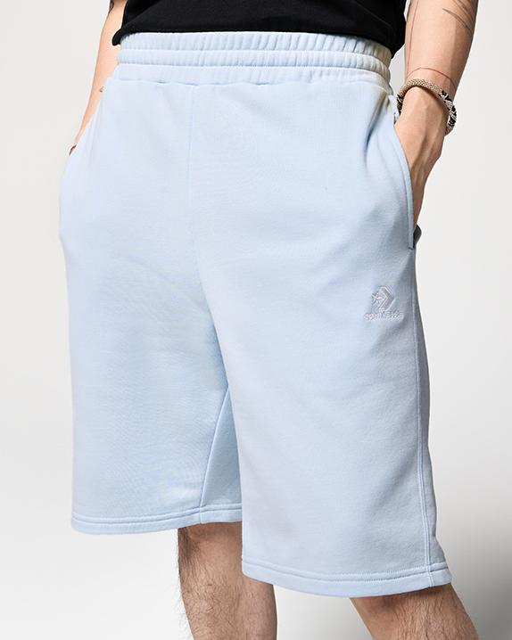 Converse Go-To Embroidered Star Chevron Standard-Fit Fleece Short