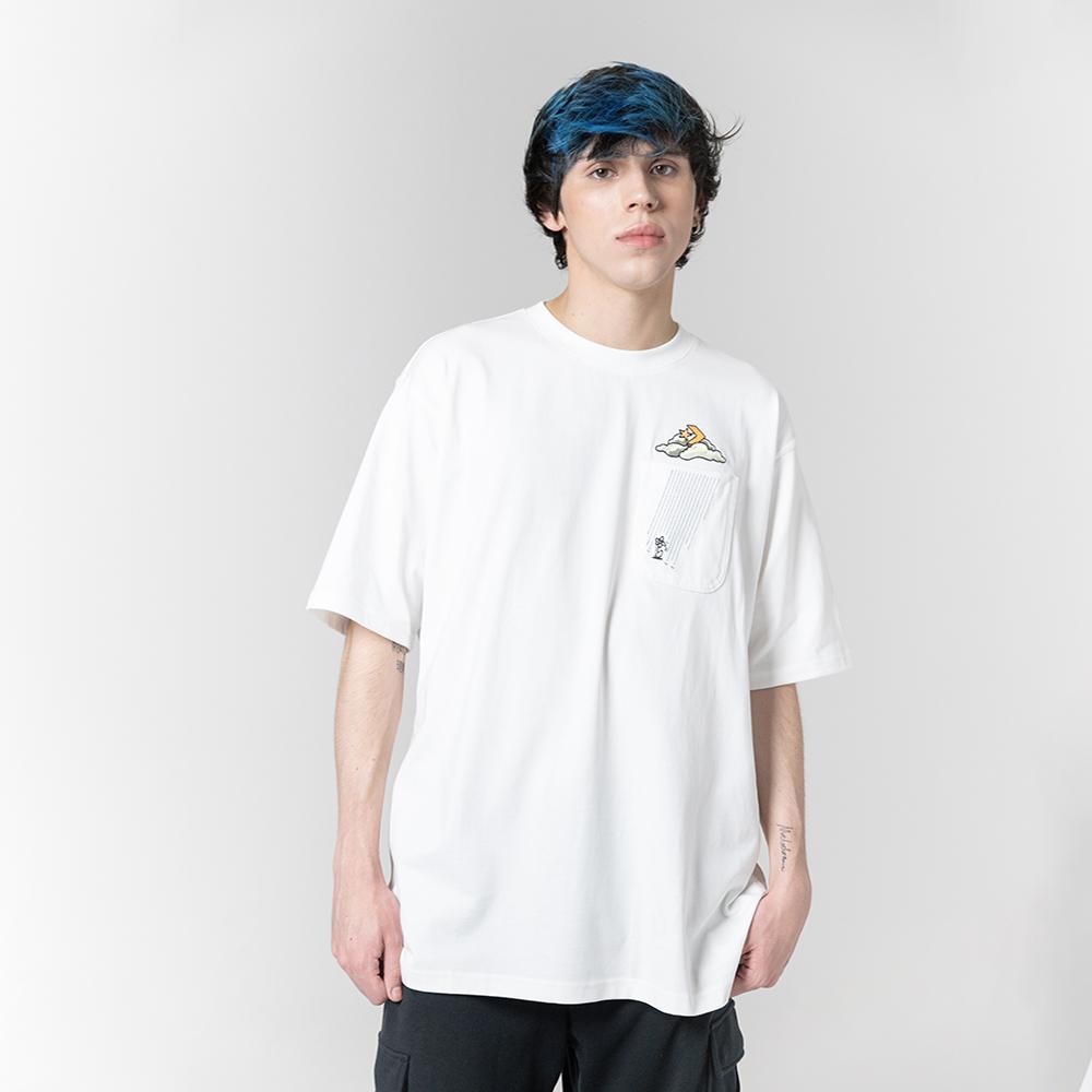 Novelty Cloud Pocket Tee