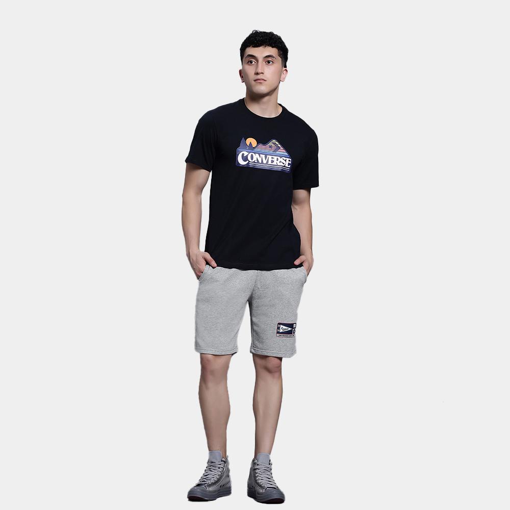 Oversized Graphic Short