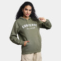 Converse Go-To Wordmark Standard-Fit Fleece Pullover Hoodie