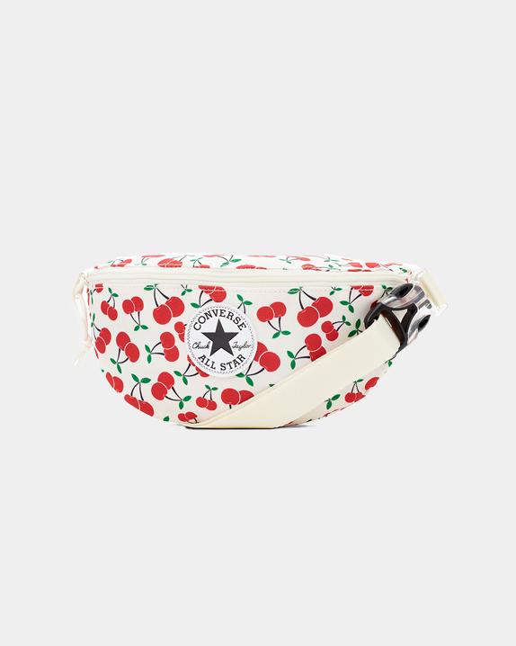 Cherry Print Sling Pack