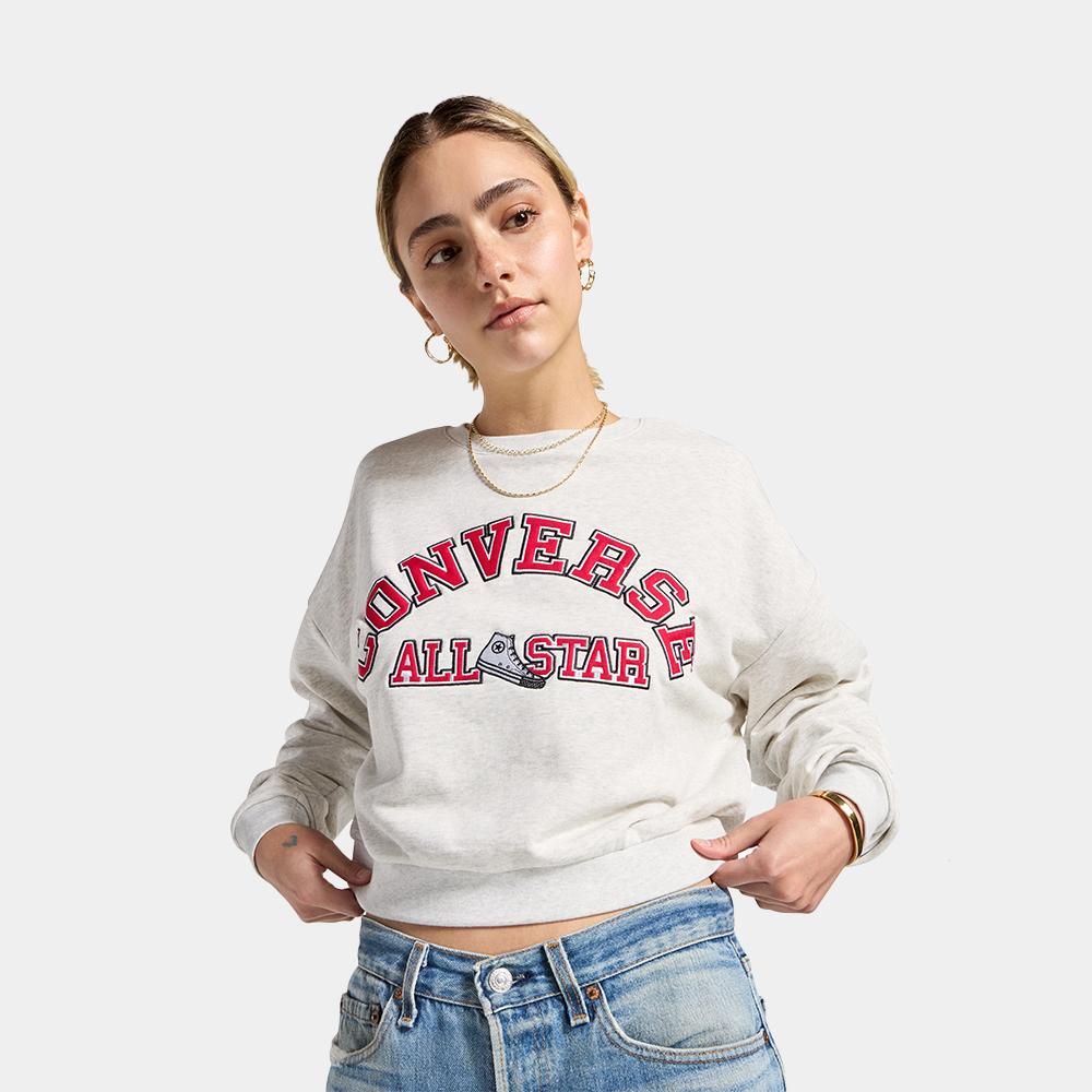 Heritage Cropped Crewneck Sweatshirt