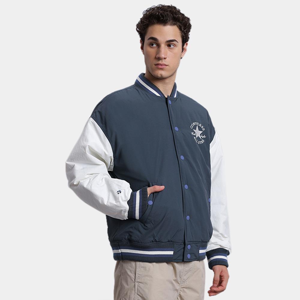 Varsity Graphic Bomber Jacket