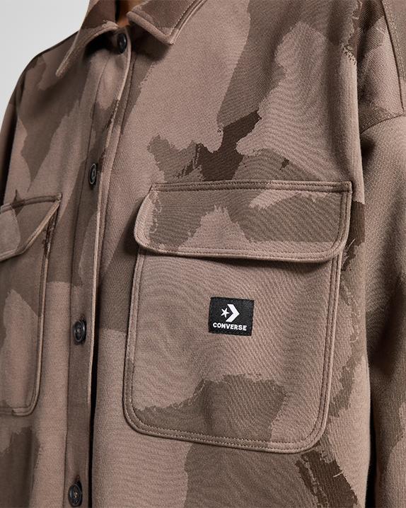 Camo Shirt Jacket