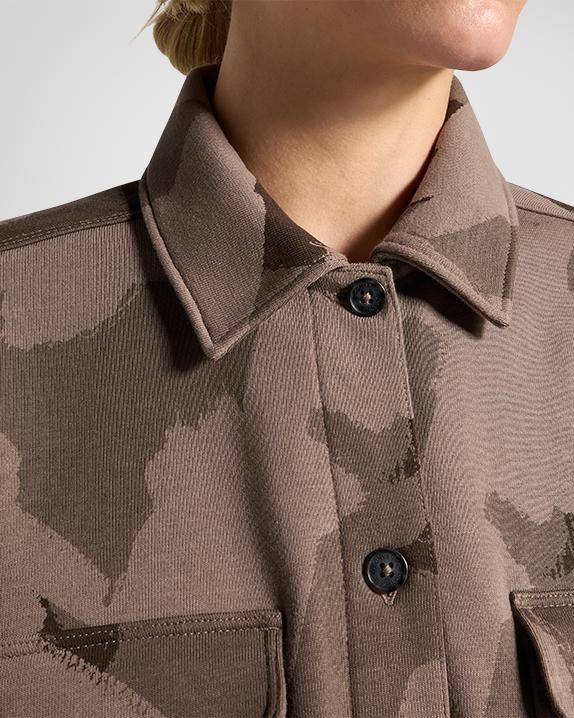 Camo Shirt Jacket