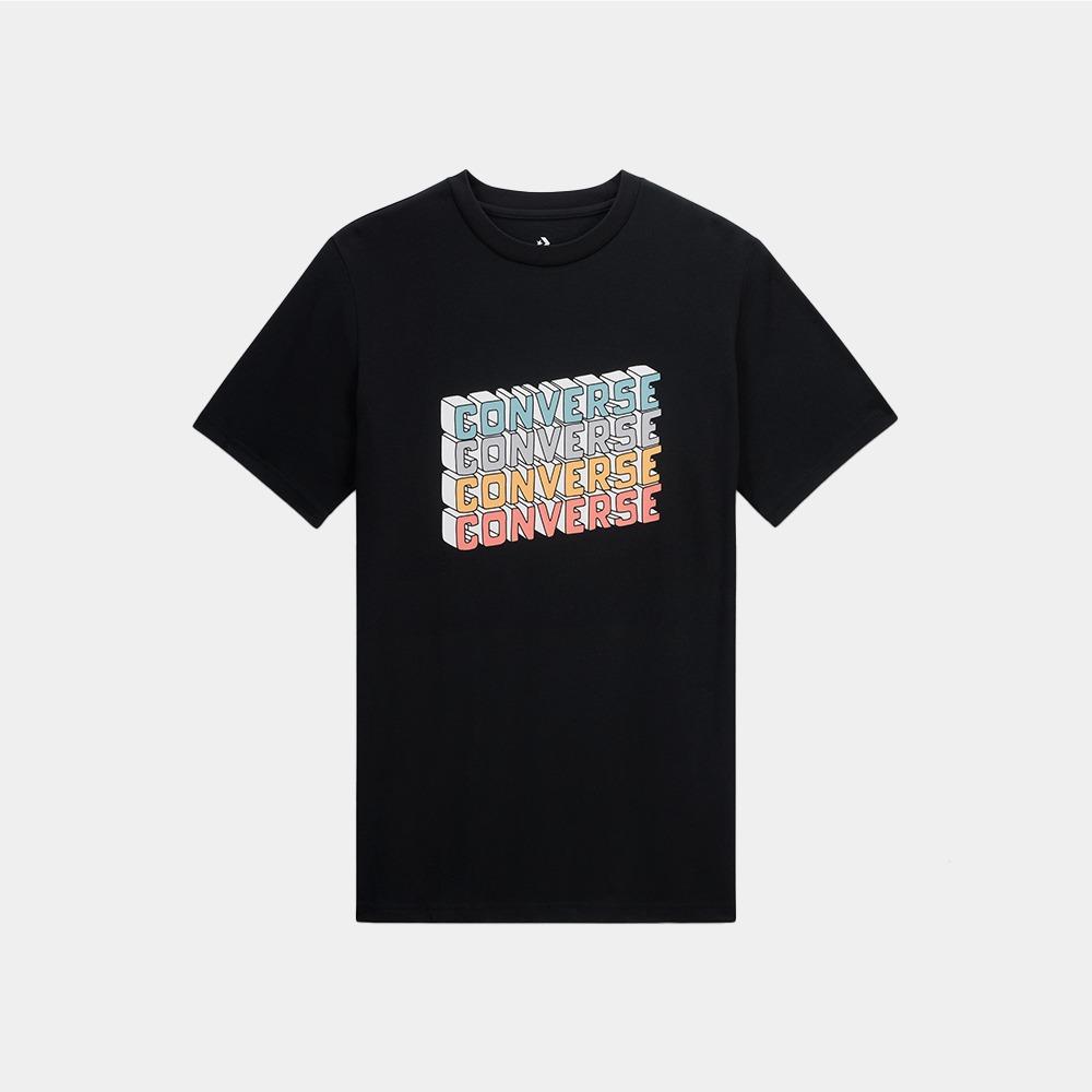 Block Letters Graphic T-Shirt