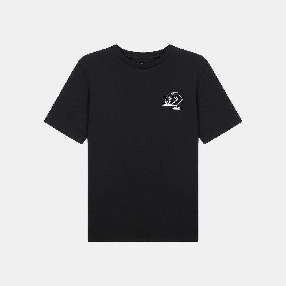 Skateboarding Star Chevron T-Shirt
