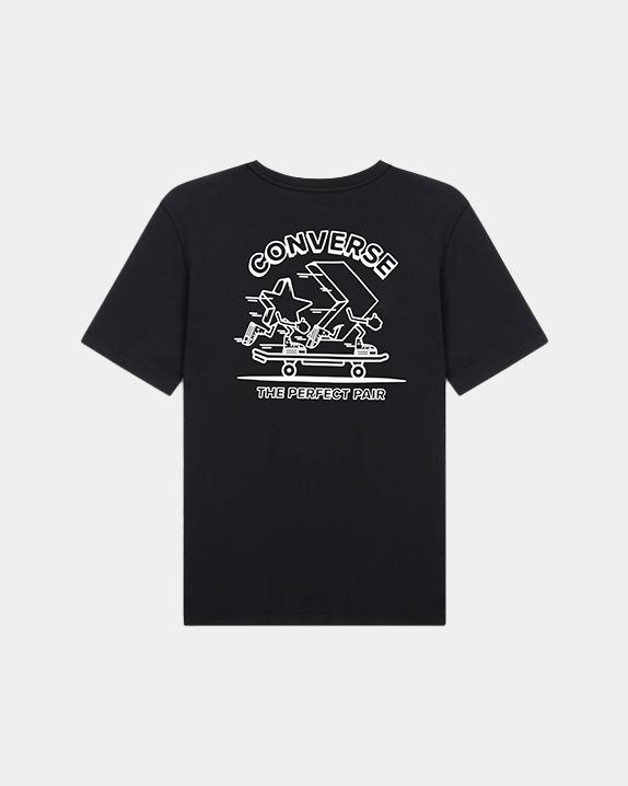 Skateboarding Star Chevron T-Shirt
