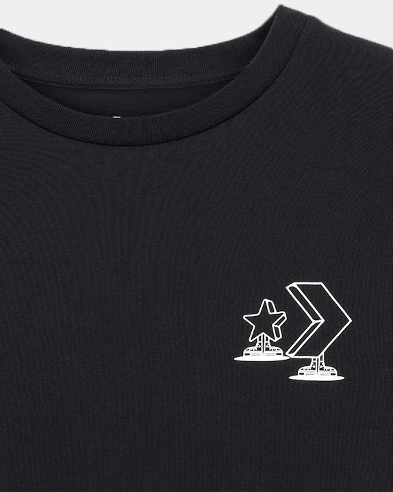 Skateboarding Star Chevron T-Shirt