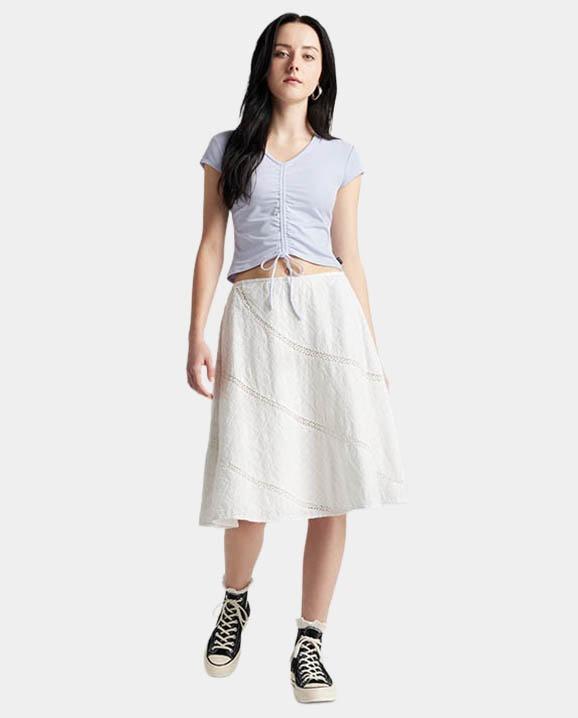 Drawstring Ruched Short Sleeve Top