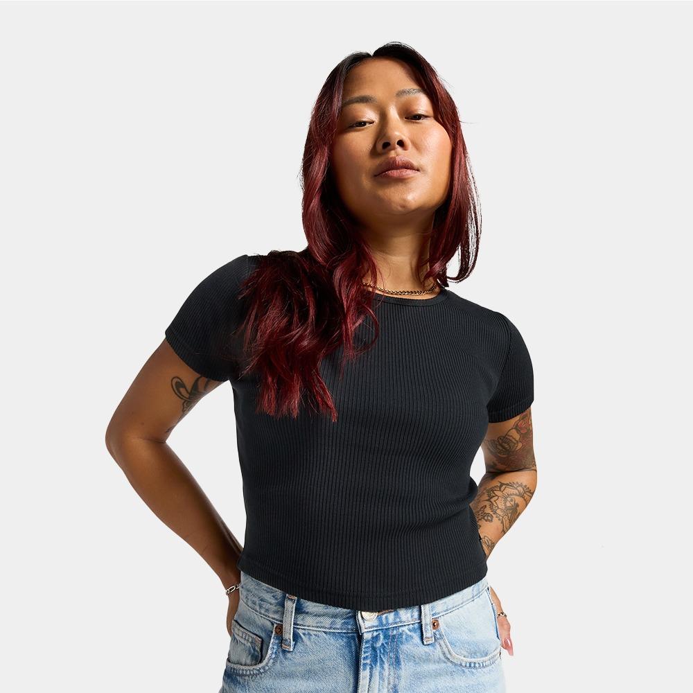 Ribbed Slim T-Shirt