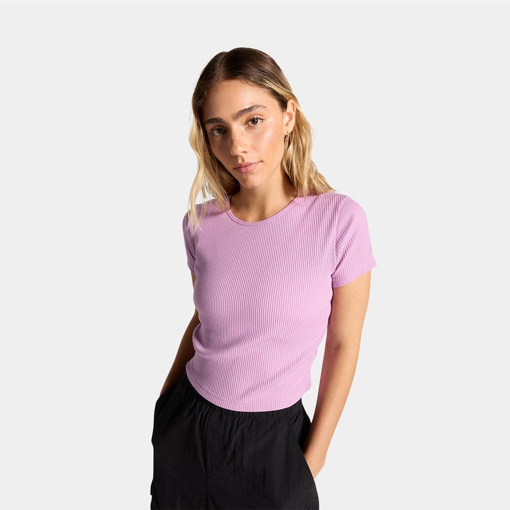 Ribbed Slim T-Shirt