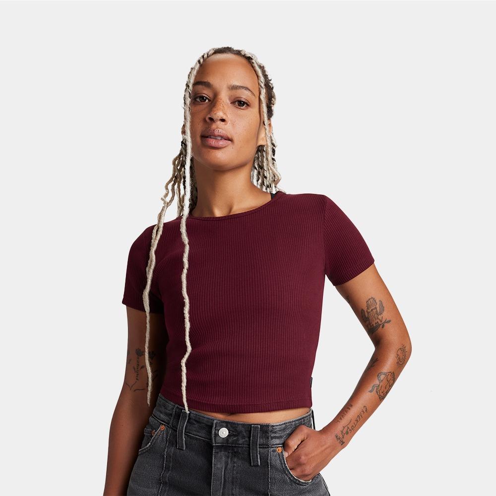 Ribbed Slim T-Shirt