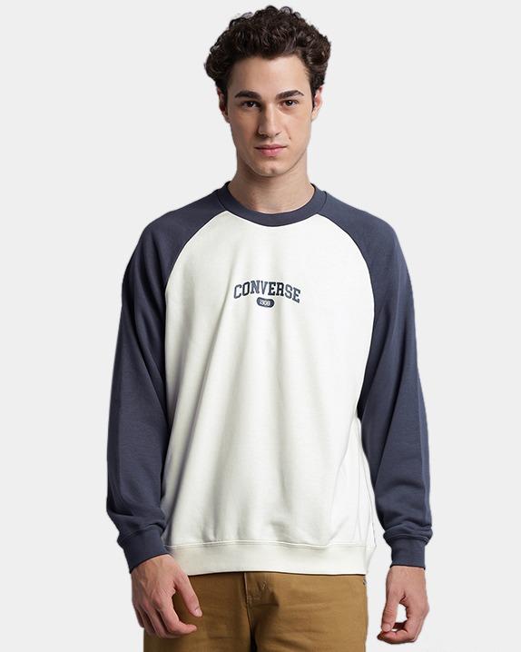 Loose-Fit Crew Neck Sweatshirt