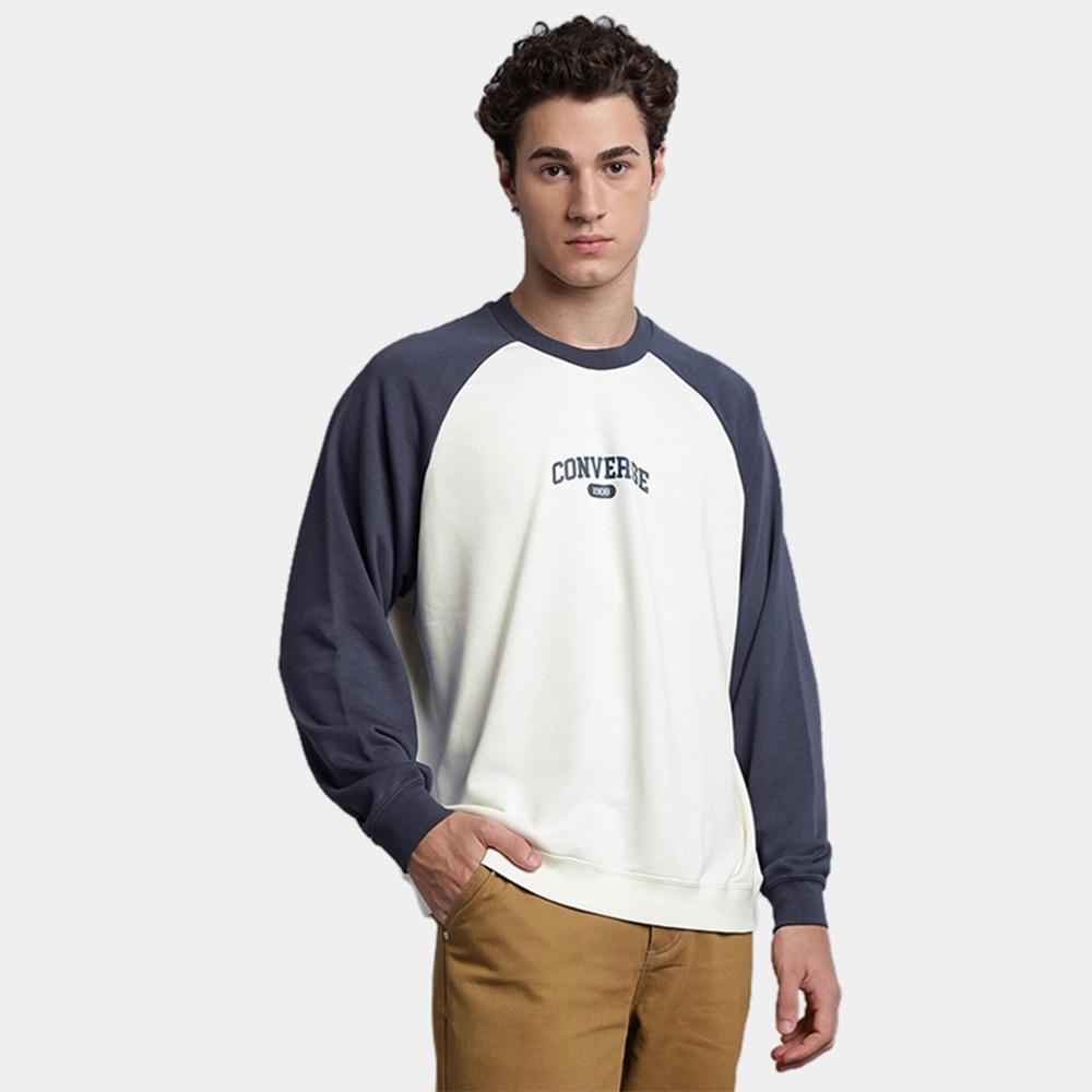Loose-Fit Crew Neck Sweatshirt