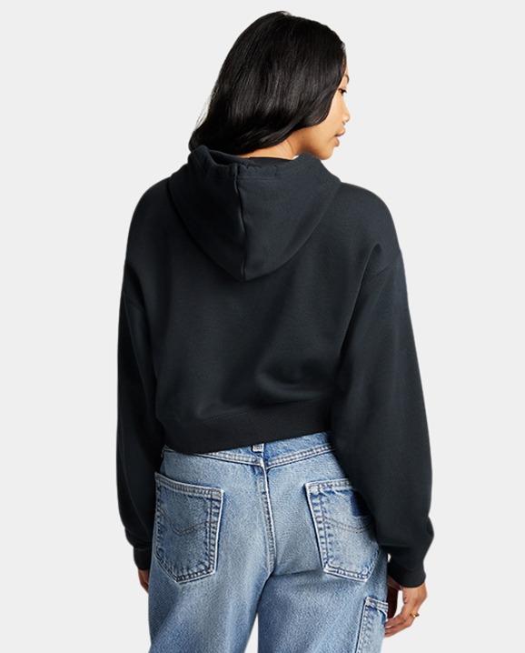 Thorned Rose Cropped Hoodie