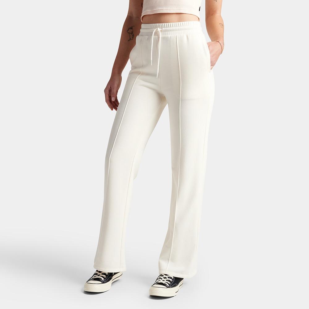 Wide-Leg French Terry Pants