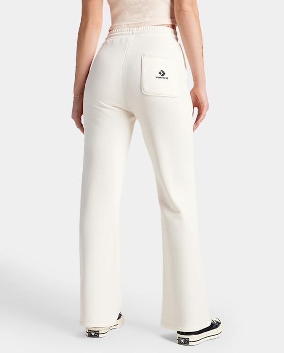 Wide-Leg French Terry Pants