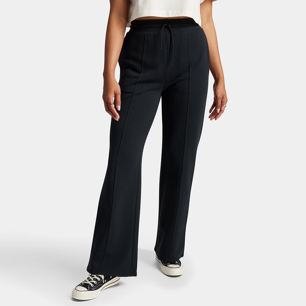 Wide-Leg French Terry Pants