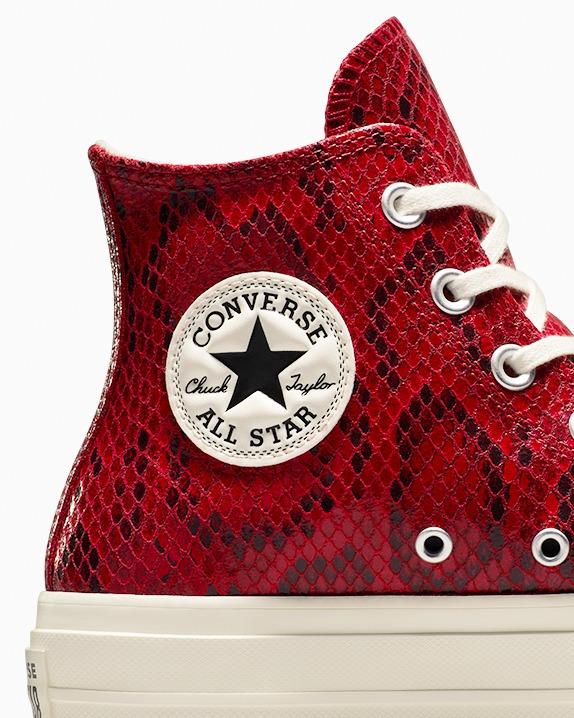 Chuck Taylor All Star Lift Platform Snakeskin