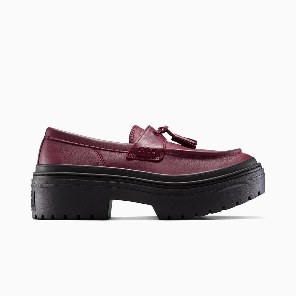 Chuck Taylor All Star Lugged Heel Loafer Platform Leather