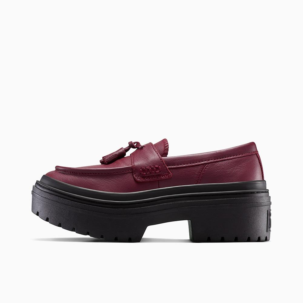 Chuck Taylor All Star Lugged Heel Loafer Platform Leather