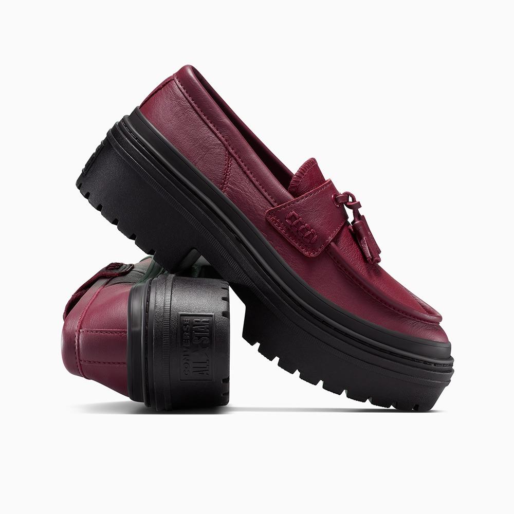 Chuck Taylor All Star Lugged Heel Loafer Platform Leather
