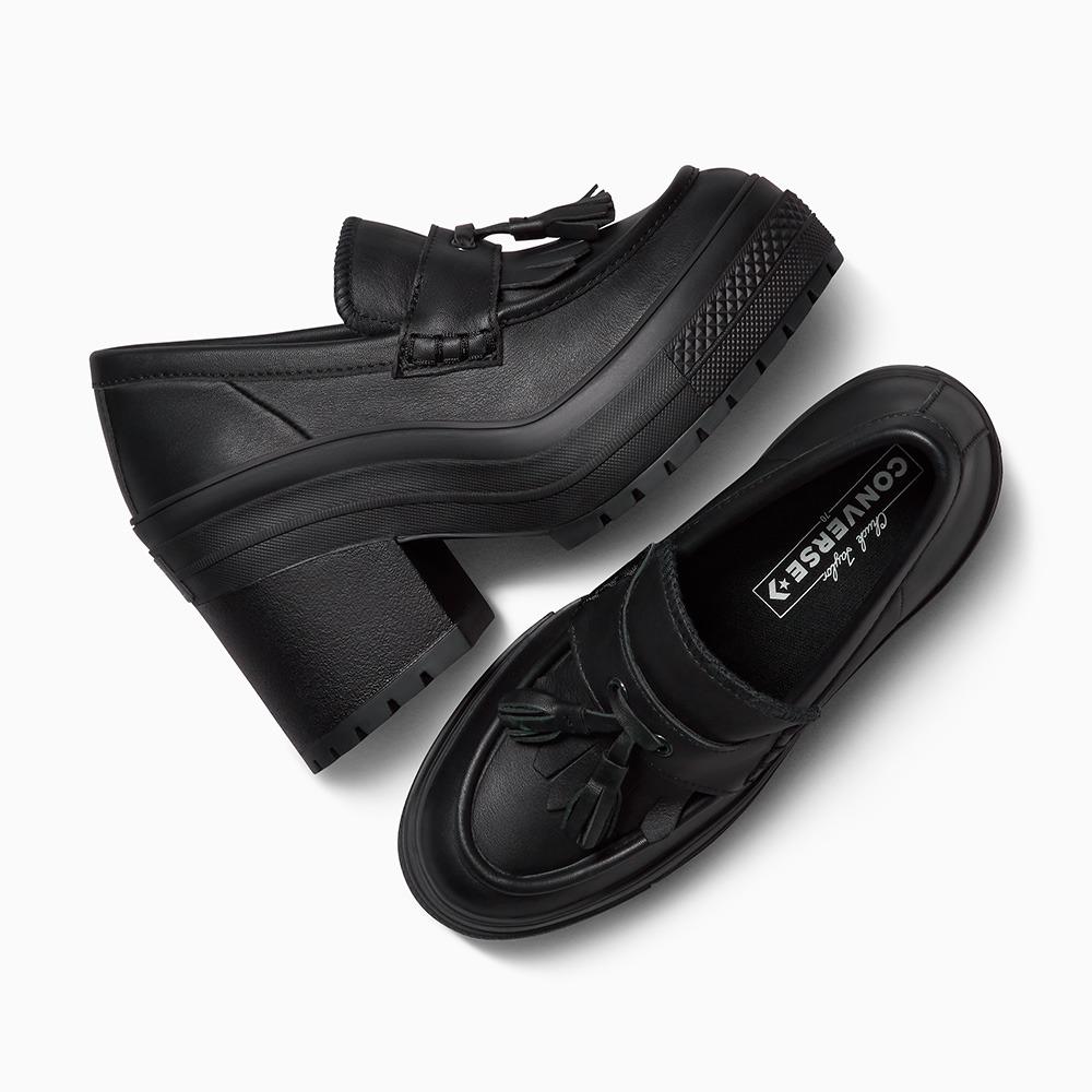 Chuck 70 De Luxe Heel Loafer Platform Leather