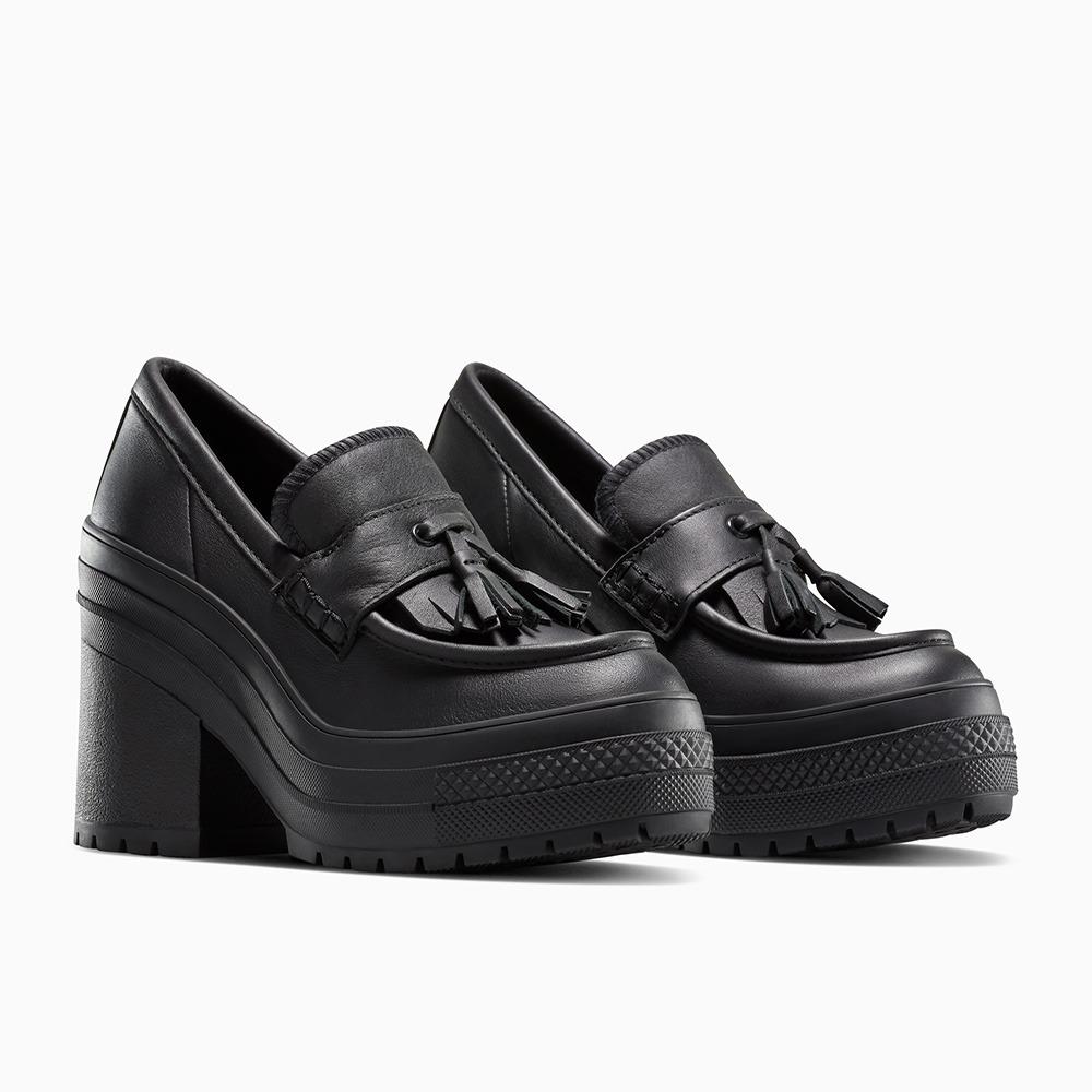 Chuck 70 De Luxe Heel Loafer Platform Leather