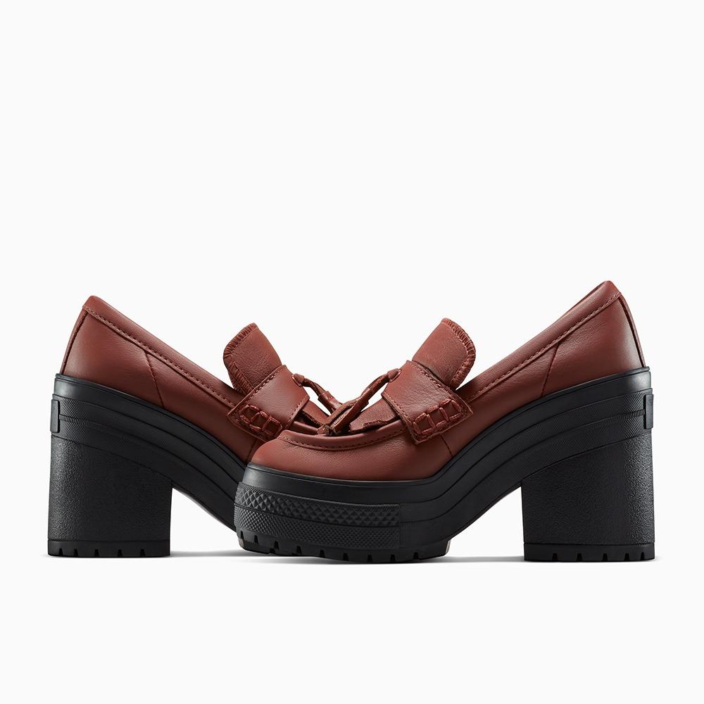 Chuck 70 De Luxe Heel Loafer Platform Leather