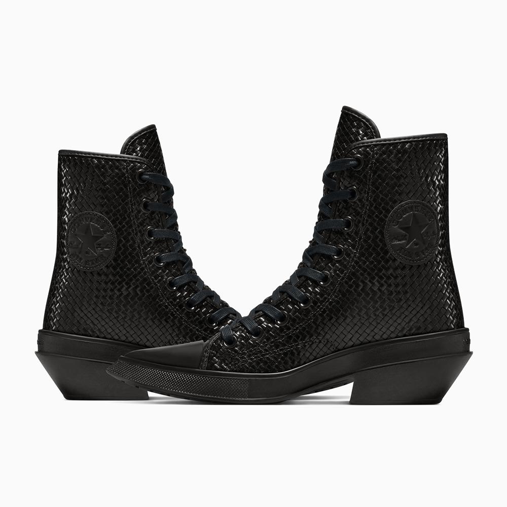 Chuck 70 De Luxe Pointed Platform Woven Leather