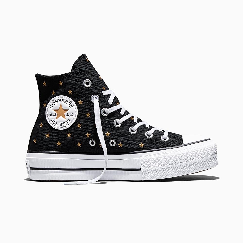 Chuck Taylor All Star Lift Platform Embroidered Stars