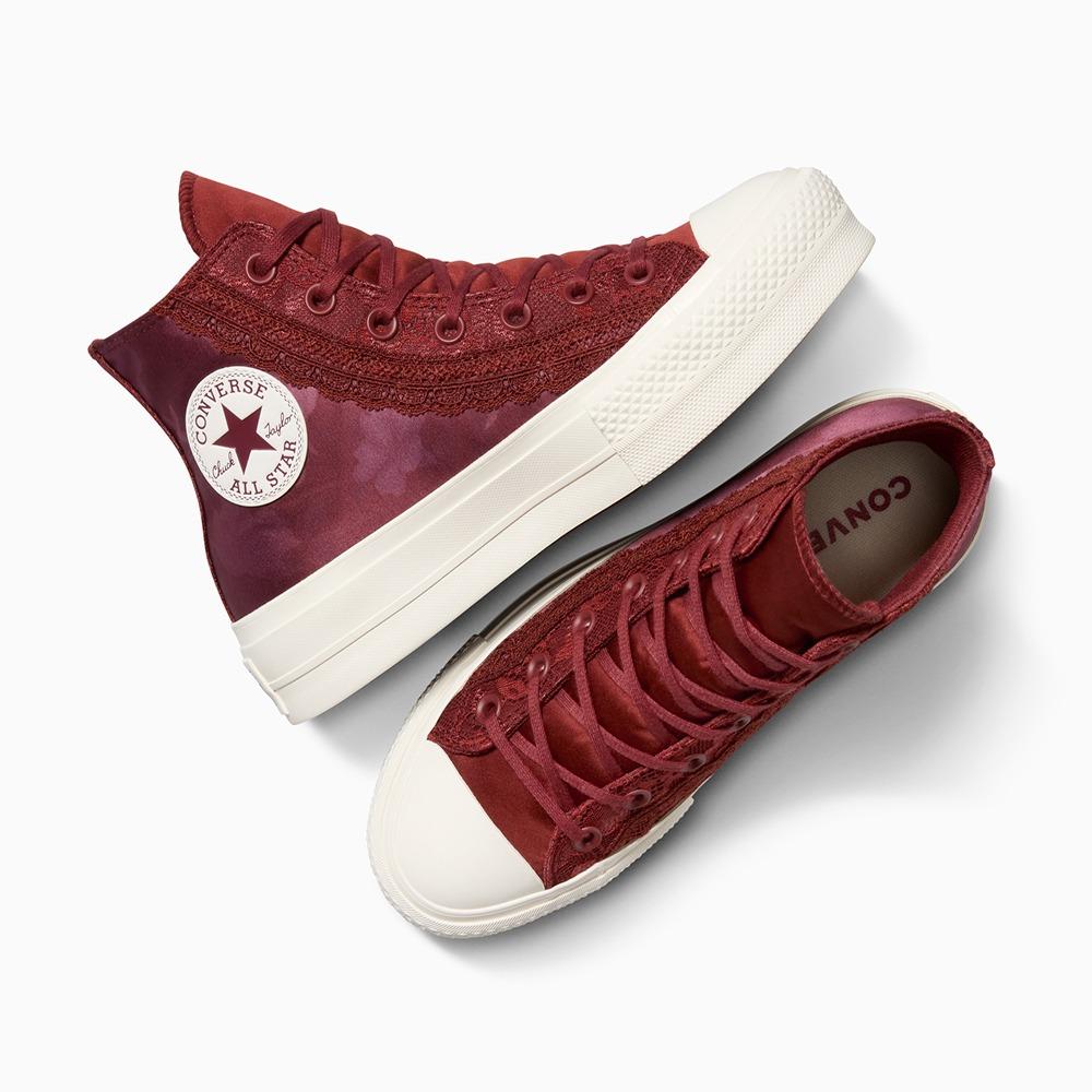 Chuck Taylor All Star Lift Platform Floral Satin