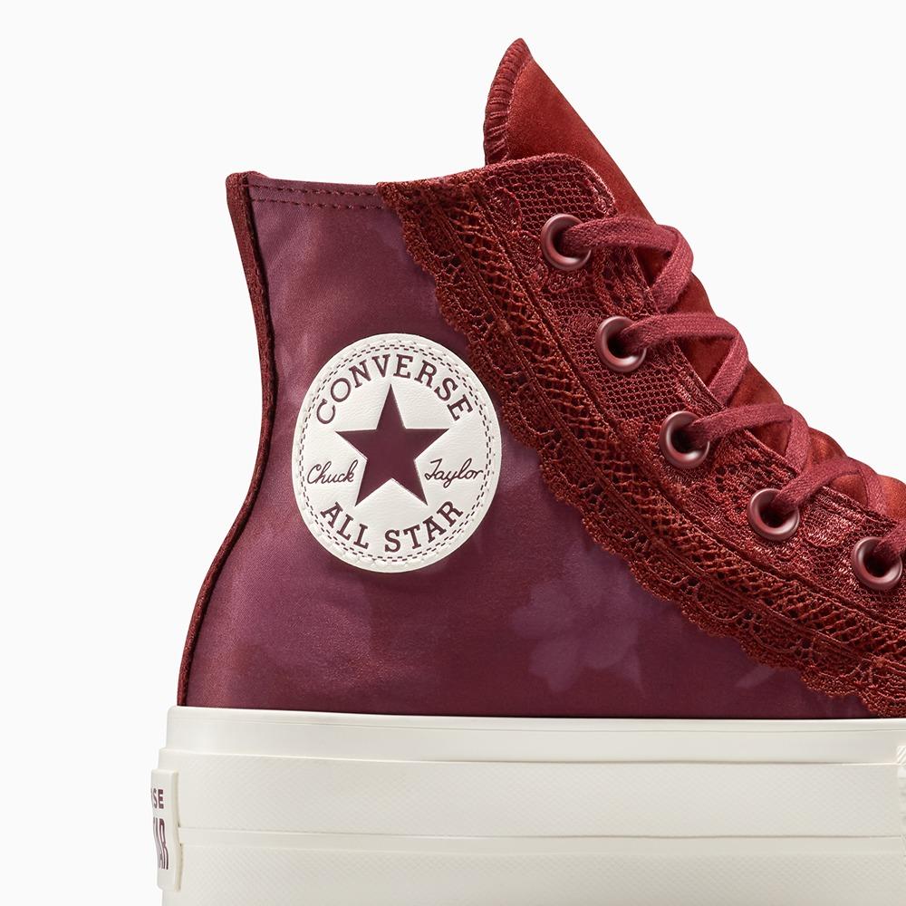 Chuck Taylor All Star Lift Platform Floral Satin