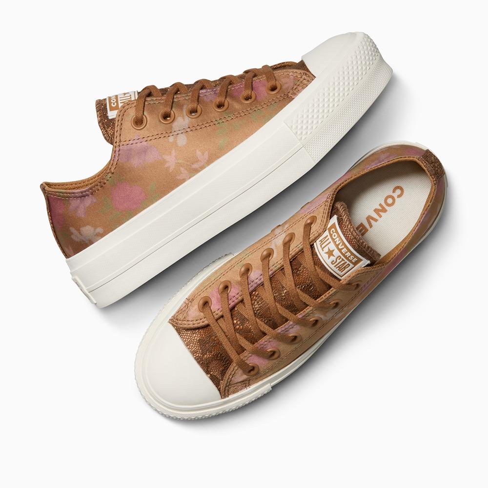 Chuck Taylor All Star Lift Platform Floral Satin
