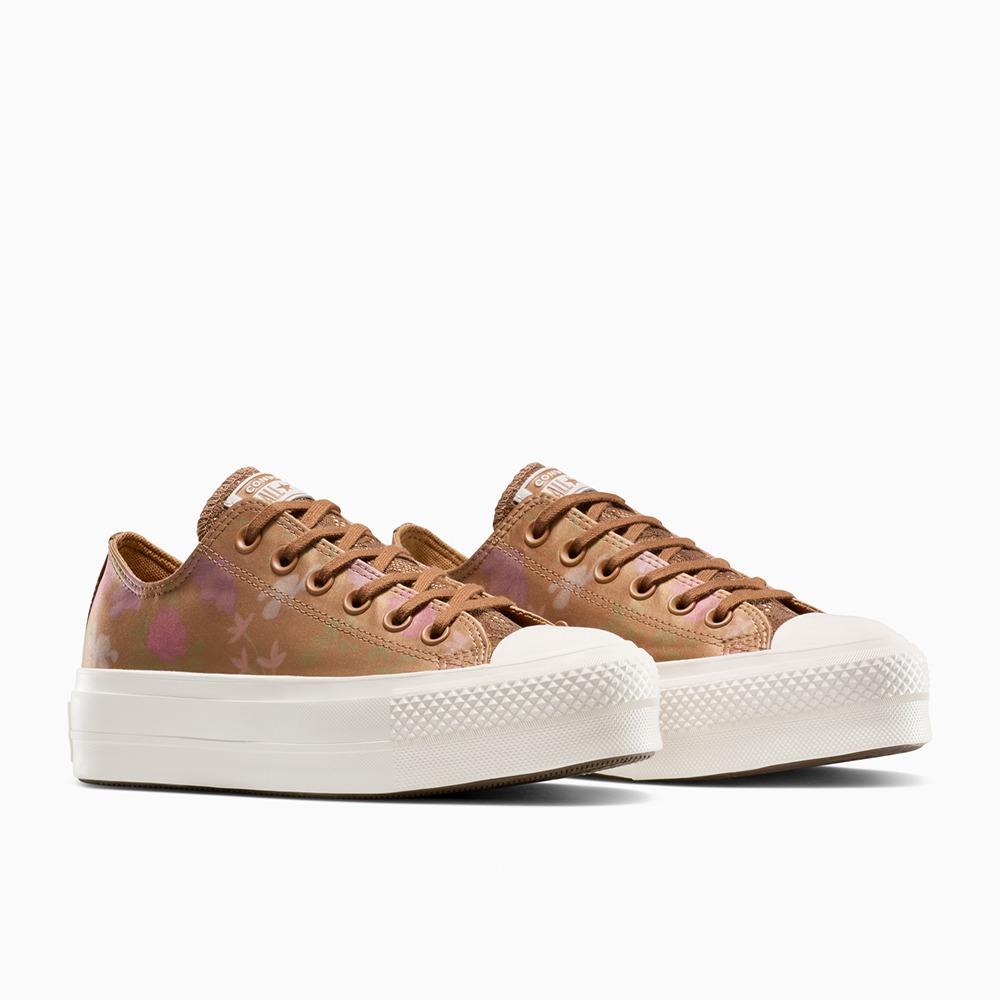 Chuck Taylor All Star Lift Platform Floral Satin