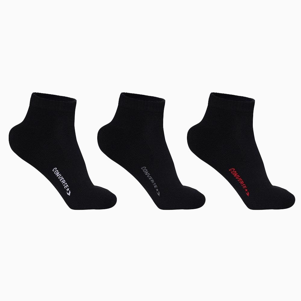 3-Pack Black Ankle Socks