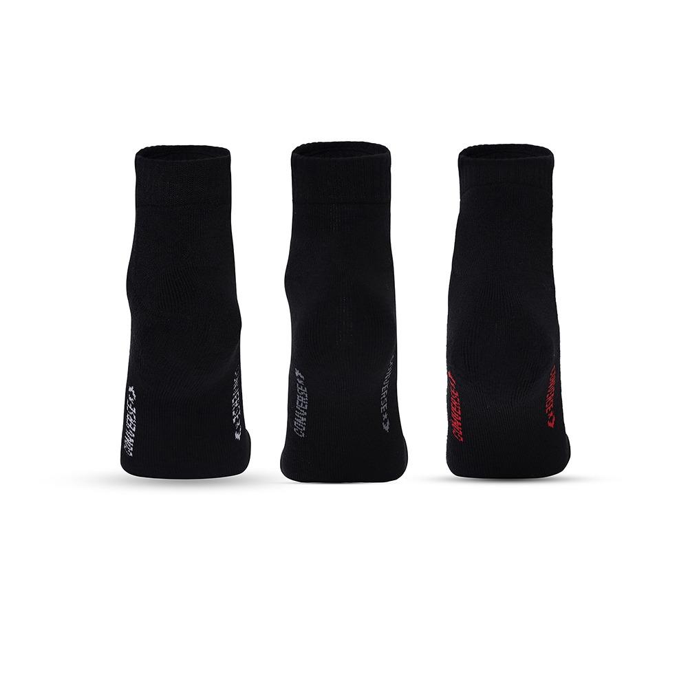 3-Pack Black Ankle Socks