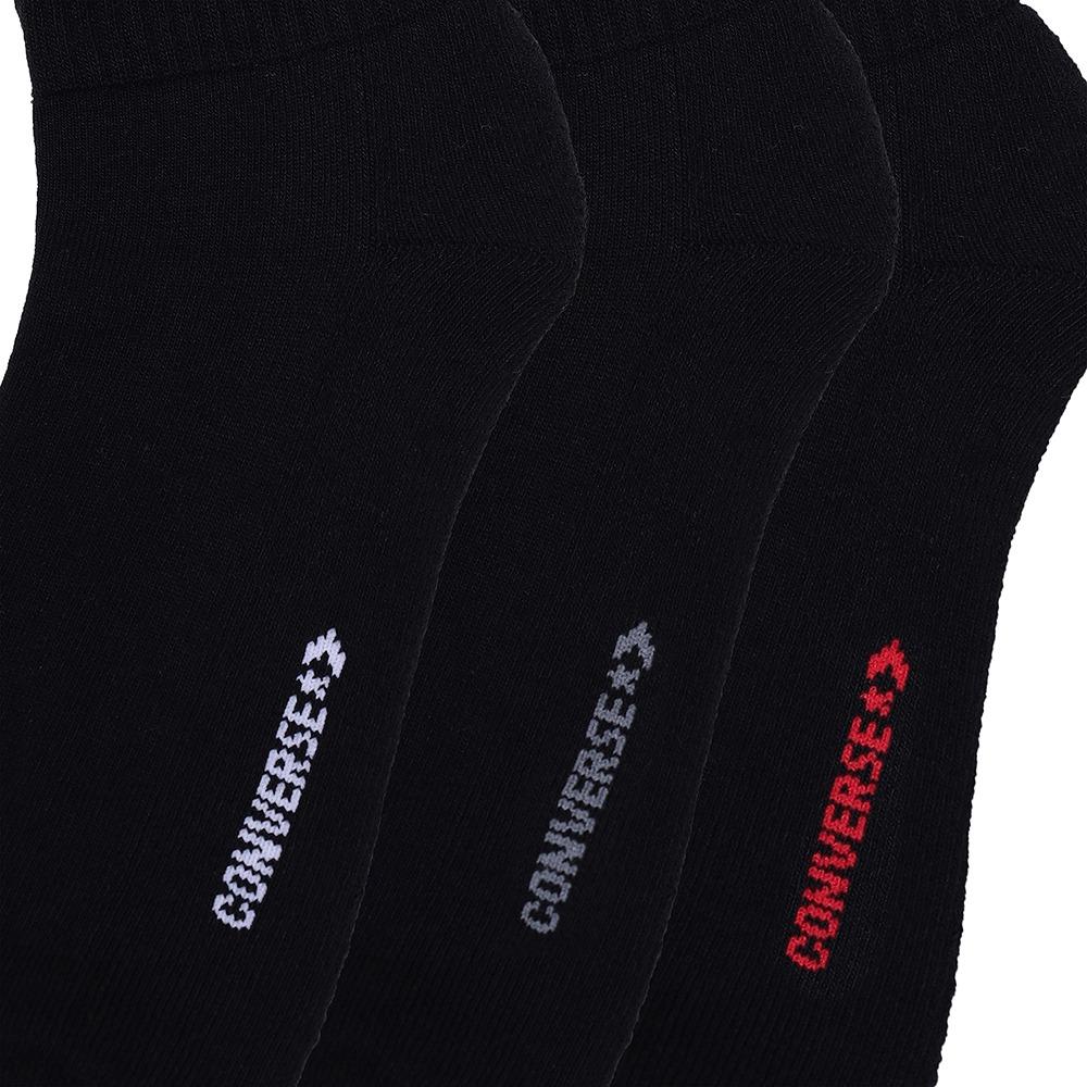 3-Pack Black Ankle Socks