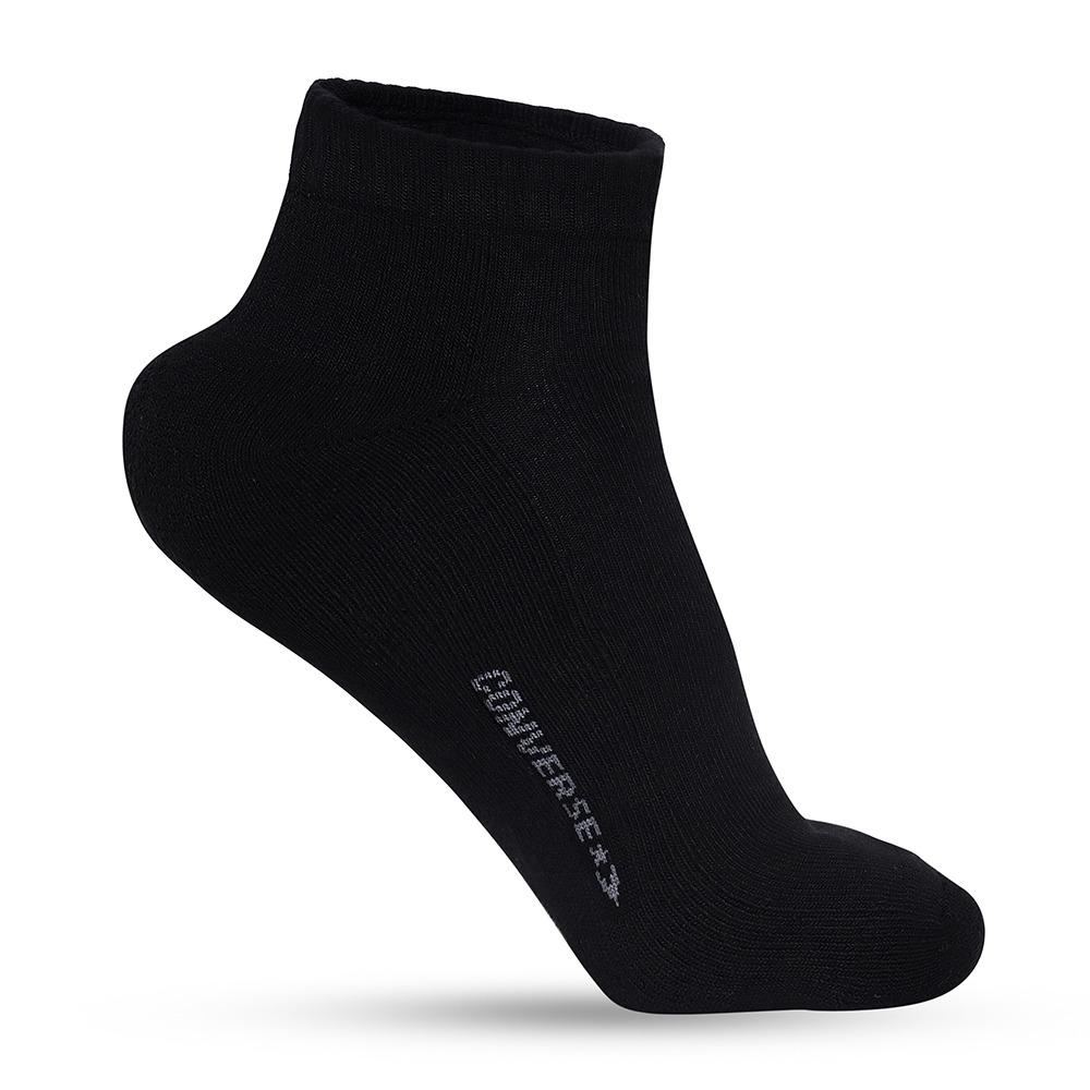 3-Pack Black Ankle Socks