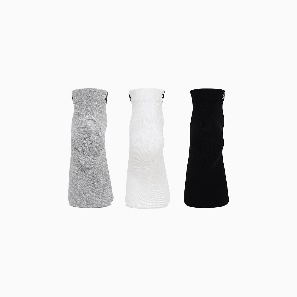 3-Pack Star Chevron Logo Multi-color Ankle Socks
