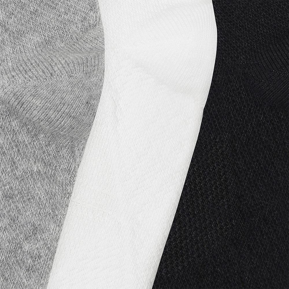 3-Pack Star Chevron Logo Multi-color Ankle Socks