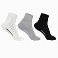 3-Pack Half Cushion Quarter Socks
