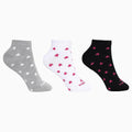 3-Pack Multi-color Ankle Socks