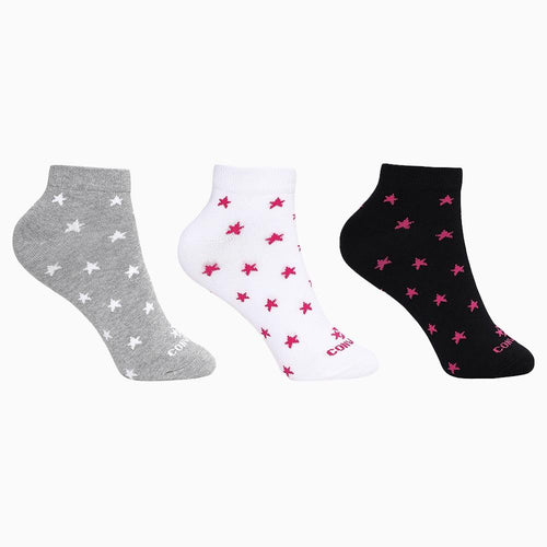 3-Pack Multi-color Ankle Socks