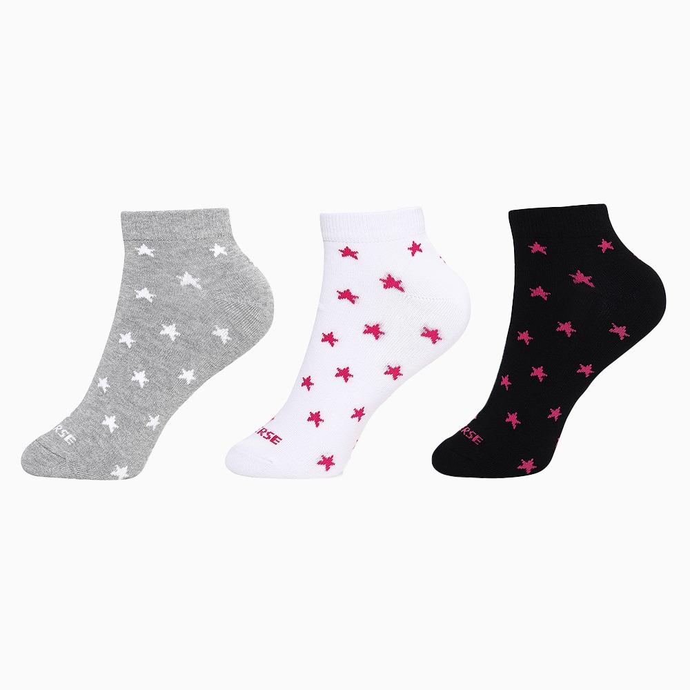3-Pack Multi-color Ankle Socks
