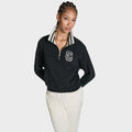 Retro Varsity Half-Zip Pullover