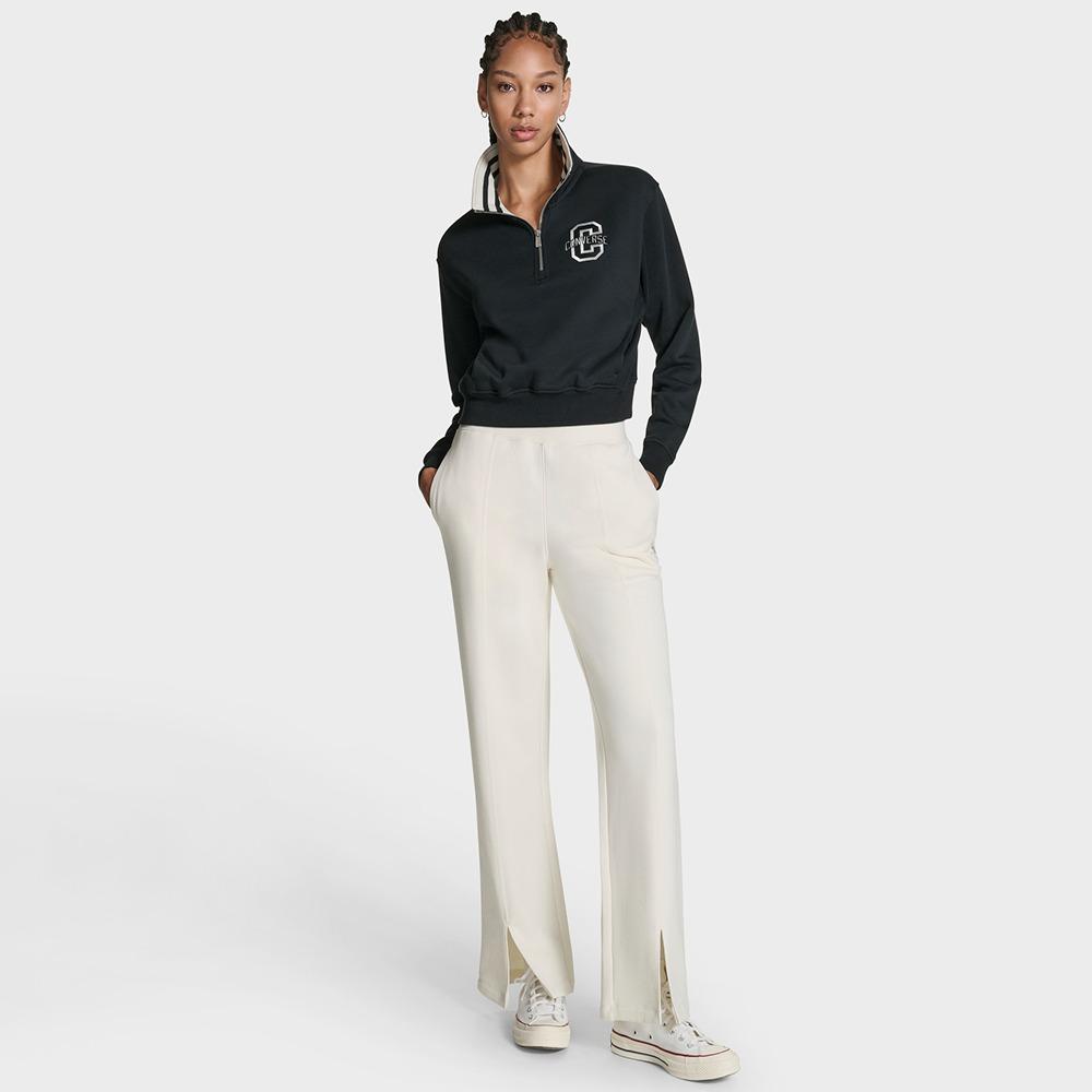 Retro Varsity Half-Zip Pullover