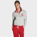 Retro Varsity Half-Zip Pullover