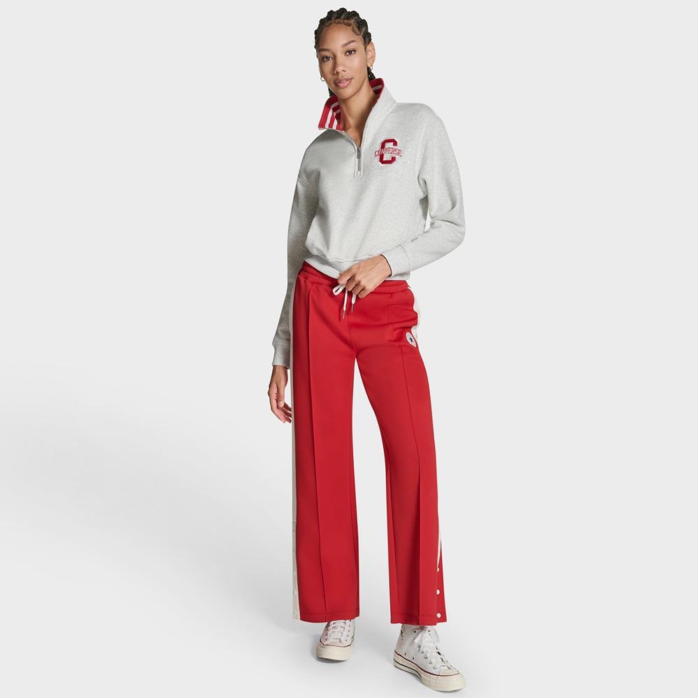 Retro Varsity Half-Zip Pullover
